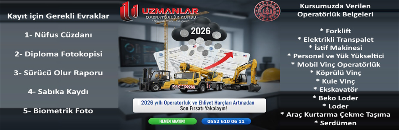 000 Uzmanlar Operatorluk Son Fırsatı Yakalayın